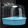 Hanging Bird Bath Box For Parrots  Parakeets  Cage Shower Tub For Budgie Cockatiel  Lovebird 9