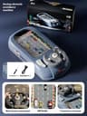 Interactive Kids Steering Wheel Racing Simulator Toy With Sound  Lights Driving Game Console For Ch 6