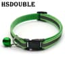 2Pack Reflective Adjustable Cat  Small Dog Collar With Bell  Safety Pet Collar Set 6
