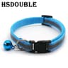 2Pack Reflective Adjustable Cat  Small Dog Collar With Bell  Safety Pet Collar Set 16