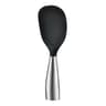 HeatResistant Silicone Nonstick Cooking Spoon  AntiScald Kitchen Rice  Pot Stirring Spoon 9