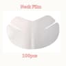 Disposable PE Facial Mask Wrap  Neck Film Sheets  Skin Care Absorption Beauty Mask Covers 100PCS 6