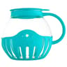 225QT Borosilicate Glass Microwave Popcorn Popper With Silicone Lid  OilFree Popcorn Maker 7