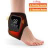 Rechargeable Heated Ankle Brace Massager With Vibration  Adjustable Compression Support 6