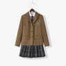 Japanese Sailor School Uniform Blazer Set  Anime JK Pleated Skirt Cosplay Outfit For Women 12