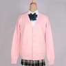 Japanese JK School Uniform Sweater Cardigan  Anime VNeck Long Sleeve Knit Coat For Girls 17