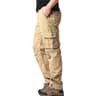 Mens Cotton Tactical Cargo Jogger Pants  Loose Fit Elastic Waist Outdoor Work  Sports Overalls With 5