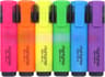 Pastel Chisel Tip Highlighter Marker Set  6 Soft Color Study  Office Highlight Pens 7