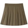 Womens High Waist Pleated Mini Skirt  Preppy Style ALine Elastic Waist JK Skirt With Zipper 6