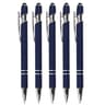 2in1 Stylus Ballpoint Pen Set  Metal Touchscreen  10mm Black Ink Writing Pens 13