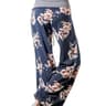 Womens Plus Size Floral Wide Leg Yoga Pants  Loose Fit Drawstring Casual Lounge Trousers 9
