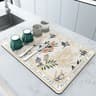 Absorbent Coffee Bar Mat  NonSlip Microfiber Dish Drying Mat For Coffee Machine  Kitchen Counter 8