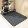 Absorbent Coffee Bar Mat  NonSlip Microfiber Dish Drying Mat For Coffee Machine  Kitchen Counter 9