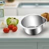 Stainless Steel Slanted Rice Strainer Bowl  MultiUse Colander For Washing Rice Pasta  Vegetables 7