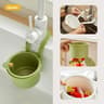 Sink Hanging Drain Basket With Openable Bottom  Kitchen Garbage Strainer  Quick Drain Organizer 8