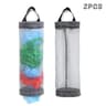 5pcs Hanging Plastic Bag Holder  Mesh Grocery Bag Organizer  Kitchen Trash Bag Dispenser 7