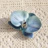 3D Butterfly Orchid Artificial Flower  Silicone Cotton Floral Decor For Wedding  Party Gifts 9