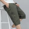 FlexCore Tactical Cargo Shorts  Mens Zipper Pocket Elastic Waist Summer Climbing Jogger Shorts 10