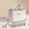 MultiFunctional Laundry Peg Organizer Basket With Durable Plastic Clips  SpaceSaving Clothes Pins S 8