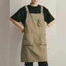 KoreanStyle Waterproof Vest Apron  Unisex MultiPurpose Workwear For Kitchen Barber Coffee Shop  Hom 7