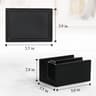 Luxspire Resin Sponge Holder For Sink  DualCompartment Kitchen Sponge Caddy With Drainage Tray 6