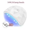 LULAA 88W UV LED Nail Lamp  Fast Gel Nail Dryer With Eye Protection  3 Timer Settings 7