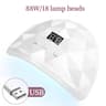 LULAA 88W UV LED Nail Lamp  Fast Gel Nail Dryer With Eye Protection  3 Timer Settings 8