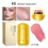 GlowFusion 3in1 Cream Blush Stick  Hydrating Lip  Cheek Tint With Radiant Finish 14