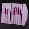 Precision Pro 6Piece Eyelash Tweezer Set  Volume Lash Extension Tools Kit For False Lashes Eyebrow  13