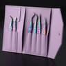 Precision Pro 6Piece Eyelash Tweezer Set  Volume Lash Extension Tools Kit For False Lashes Eyebrow  14