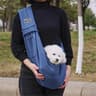 Pet Sling Carrier Bag  Comfortable Crossbody Shoulder Bag For Small Dogs Cats  Travel 6