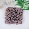LuxeFoam 2in1 Bath Loofah Sponge  Soft Exfoliating Mesh Shower Puff With Soap Drawstring 11