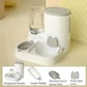 2in1 Automatic Pet Feeder  Water Dispenser  Gravity Cat  Dog Bowl Food And Drinking Station 6