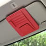 Car Sun Visor Organizer  MultiPocket Storage Holder For Sunglasses Cards  Auto Essentials 8