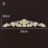 Wood Carved Onlays  Appliques  Vintage Floral Furniture Decals For Home Decor  Restoration 7