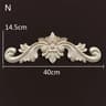 Wood Carved Onlays  Appliques  Vintage Floral Furniture Decals For Home Decor  Restoration 19