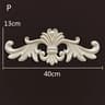 Wood Carved Onlays  Appliques  Vintage Floral Furniture Decals For Home Decor  Restoration 22