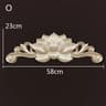 Wood Carved Onlays  Appliques  Vintage Floral Furniture Decals For Home Decor  Restoration 23