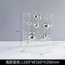 Modern Clear Acrylic Cube Display Box  Square Transparent Cover For Home Decor  Collectibles 12
