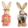 Easter Bunny Cattail Decoration  Cute Rabbit Figure Ornament For Home  Holiday Decor 17