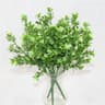 Artificial Fern Grass Plants  Realistic Green Leaf Faux Plants For Home Garden  Wedding Decor 8