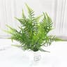 Artificial Fern Grass Plants  Realistic Green Leaf Faux Plants For Home Garden  Wedding Decor 25