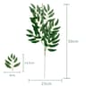 10pcs Artificial Italian Ruscus Greenery Stems  Lush Faux Green Leaves For Wedding  Home Decor 7