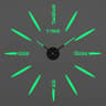 Modern 3D DIY Acrylic Mirror Wall Clock  Large Frameless Quartz Decorative Wall Clock 17