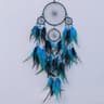 Tree Of Life Dream Catcher Wind Chime  Vintage Boho Hanging Decor With Natural Feathers 6