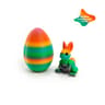 3D Printed Easter Rabbit Ornament  Cute Bunny Egg Desktop Decor For Kids Gift 16