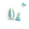 3D Printed Easter Rabbit Ornament  Cute Bunny Egg Desktop Decor For Kids Gift 9