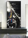 Lionel Messi Vintage Canvas Wall Art  HD Football Star Poster For Home  Living Room Decor 6