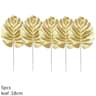 Lush Tropical Artificial Palm Leaf Decor Set  Realistic Green Silk Turtle Leaves For Events  Home S
