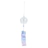 Japanese Sakura Glass Wind Chime  Handmade Clear Furin Bell For Home  Garden Decor 8